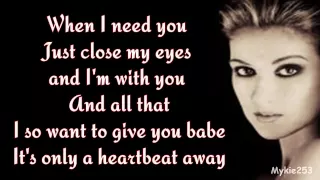 Celine Dion When I Need You Lyrics 90 S Throwback 