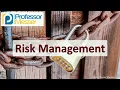 Risk Management - CompTIA Security SY0-701