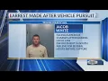 UPDATE Arrest made after vehicle pursuit crash foot chase in southeast Abilene