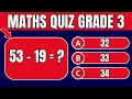 Ultimate Maths Quiz for Grade 3 Very Hard Questions to Test Your Skills