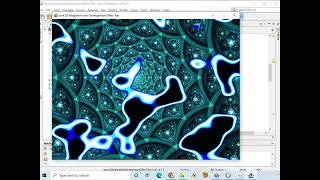 Java 2D from scratch - Integration and Disintegration Dissolve Effect Test