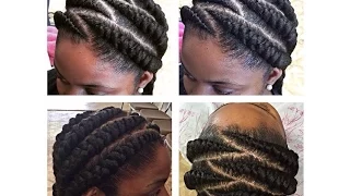 TUTORIAL BIG CORNROWS