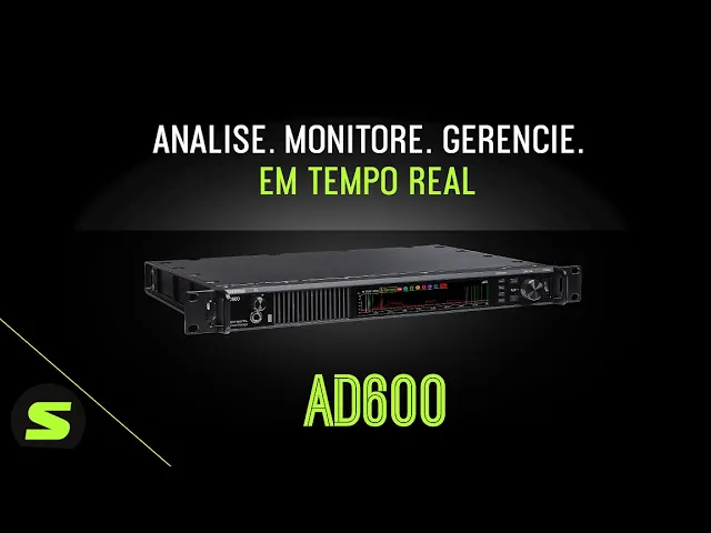 AD600 - Gerenciador de Espectro Axient® Digital - Shure Brasil