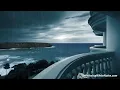 Rainstorm & Ocean Waves | Sleep or Study Better with Rain White Noise | 10 Hours