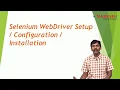 Selenium Web Driver Setup Configuration Testing Tools Tutorial for Beginners by Mr Suresh