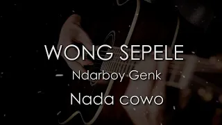 WONG SEPELE // Gitar Akustik No Vokal ( NdarboyGenk )