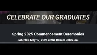 2025 Spring Commencement FAQ