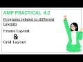 Programs related to different Layouts Frame Grid Layout Detailed Guide AMP Prac No 4 2
