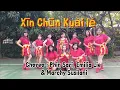 Lagu Xīn Chūn Khuài Lè - Happy Chinese New Year Line Dance ( Demo \u0026 Count )