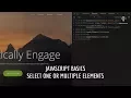 JavaScript basics Select one or multiple HTML elements