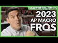 2023 AP Macro FRQs Reaction and Answers Set 1
