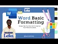 Word Formatting Cheat Sheet Tutorial Easy Guide for Beginners