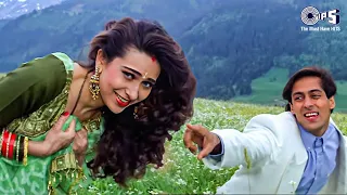 saanson ka chalna dil ka machalna jeet salman khan karisma udit alka 90s songs hindi