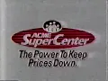 1992 Acme Supermarket Commercial WKYC Channel 3 Cleveland