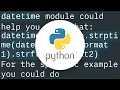 Parse date string and change format