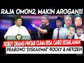 Lagu Arogan❗Sebut Orang Pintar Cuma Cari2 Kesalahan, Prabowo 'Diskakmat' Rocky \u0026 Netizen