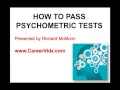 How To Pass Psychometric Tests