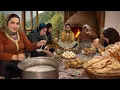 Lagu Village Life in Northern Iran |Traditional Yeralma Yumurta Recipe with Homemade Bread \u0026 Local Butter