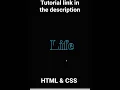 simple text stroke animation using css and svg