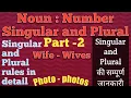 How to Convert Singular Nouns to Plural Nouns How to Change Singular to Plural Singular List