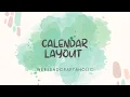 April 2024 - Calendar Layout using Rosie s Studio Free Calendar Template