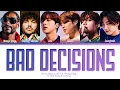 Lagu benny blanco, Snoop Dogg, BTS Bad Decisions Lyrics (Color Coded Lyrics)