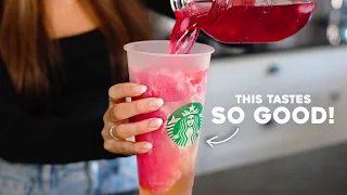 ICED STARBUCKS DRINKS you can make AT HOME