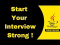 Nail the Tell Me About Yourself Question in Java Interviews With Example Code Decode