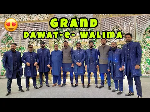 Download MP3 Grand Dawat-e-Walima of Hamza Mailk | Mera Gala bht Khrab ho gya 😂 | Rehan Malik Vlogs |