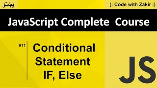 Conditional Statement IF Else Js Tutorial in Pashto