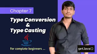 Type Conversion Type Casting in JAVA English For complete beginners
