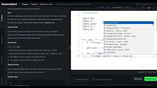 HackerRank Python 30 Days of Code - Day 28 RegEx Patterns and Intro to Databases