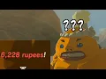 Obtaining THOUSANDS of rupees in the Gut Check Challenge ISS Gorae Torr - Breath of the Wild