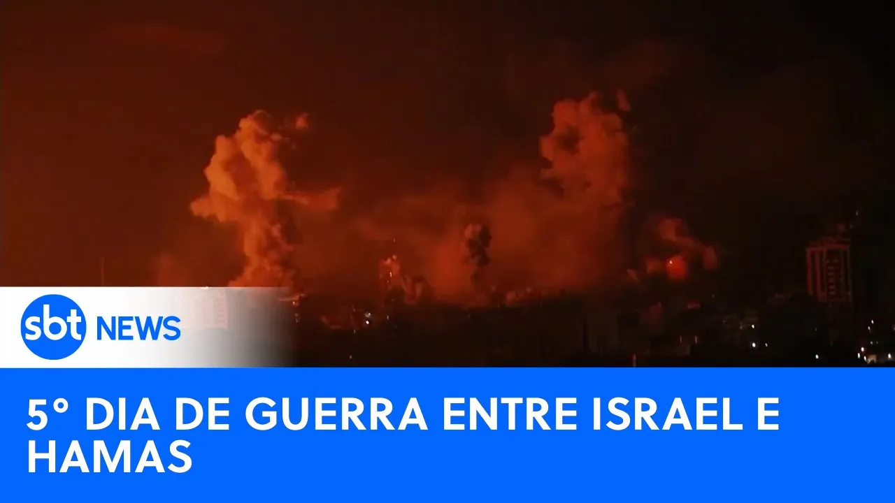 Guerra entre Israel e o Hamas mata mais de 2 mil pessoas  | #SBTNewsnaTV (10/10/23)