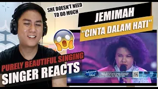 Download JEMIMAH - CINTA DALAM HATI [Indonesian Idol 2021] | SINGER REACTION MP3