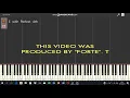 Skeleton move - master kg ft zanda  (string chord progression by "FORTE". T)