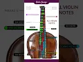 Download Lagu All violin notes and octaves #shorts