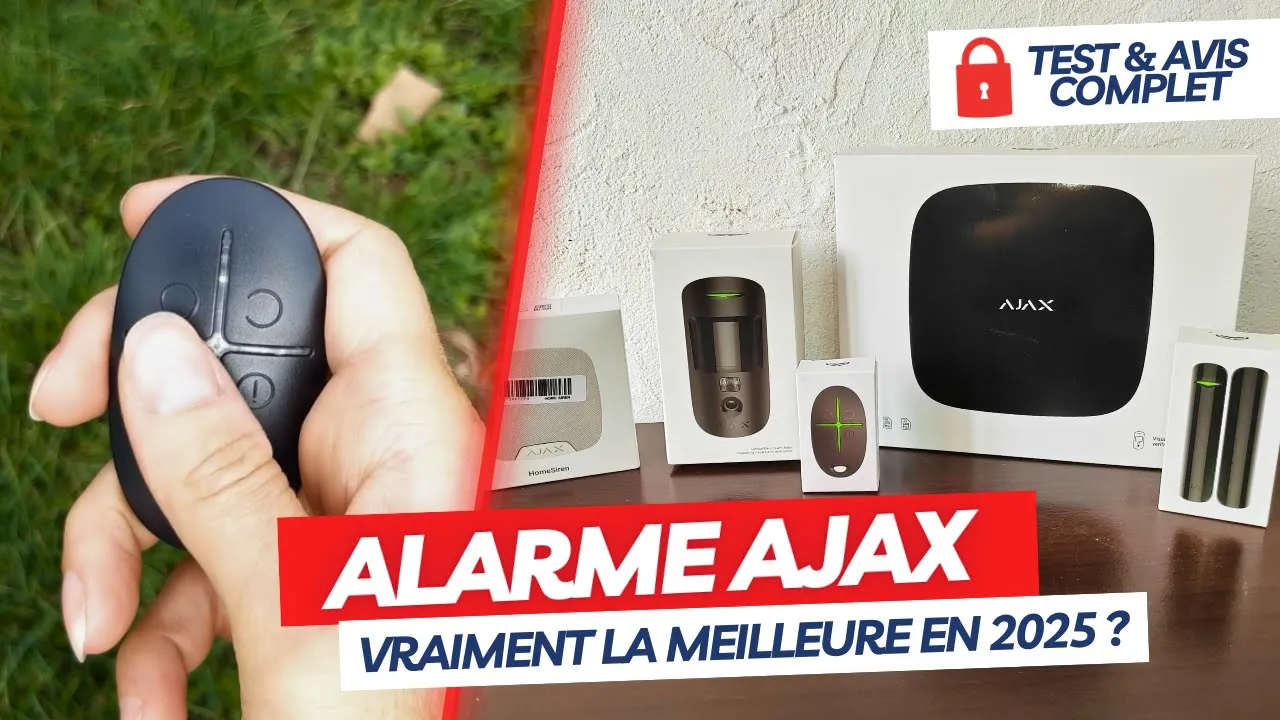 Test alarme Ajax sans abonnement