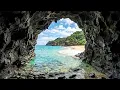 Calming Waves Sounds | Peaceful Beach Cave | Sounds for Relaxing and Sleeping