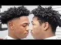 FREEFORM LOCS STYLE DROP FADE FULL HAIRCUT TUTORIAL