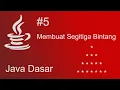 Java Dasar - Membuat Segitiga Bintang dengan Java