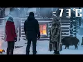 –73°C Blizzard: Old Woman of the Log Cabin, Winter Fishing and Family Driving Off Wild Boars