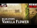 Vanilla flower Locations RDR2 Red Dead redemption online beta Dail challenges