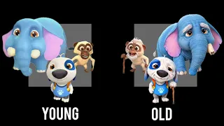 My Talking Hank Island - BABY, YOUNG and OLD