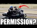 THEY REALLY ASKED FOR PERMISSION TO PASS SHOULD YOU
