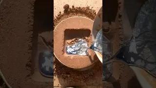 Art Sarts Sand Cake صهرالمعادن كتابة الكتابه على الرمل ابوهايل 