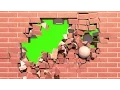 Download Lagu Green Screen Intro Brick Wall Explosion - Footage PixelBoom