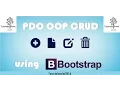 PDO-OOP-PHP-CRUD-with-Bootstrap 2016 Connecting Database Part-1