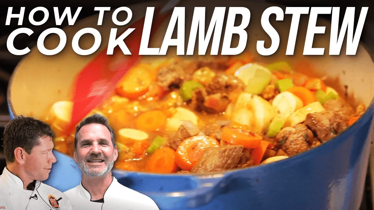 How To Cook Lamb Stew - Lamb Lentil Stew   Dads That Cook