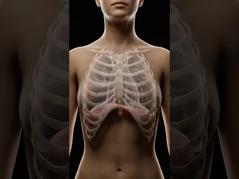 How Women Inhale Air | Breathing Process Explained 🫁✨